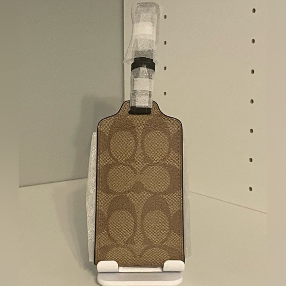 NWT Coach Luggage Tag - Picture 3 of 5